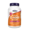 La Vitamine C-1000 Complex, Buffered de Now Foods est une formule puissante conçue pour soutenir le système immunitaire, réduire la fatigue et favoriser la santé cellulaire. Grâce à sa forme tamponnée (Buffered), cette vitamine C est plus douce pour l’estomac, ce qui la rend idéale pour les personnes sensibles à l’acidité. Enrichie avec des bioflavonoïdes naturels, elle optimise l'absorption de la vitamine C tout en offrant une protection antioxydante renforcée contre les radicaux libres. Ce complément de haute qualité est élaboré selon les normes strictes de Now Foods, un leader reconnu dans le domaine des produits de santé naturels. La Vitamin C-1000 Complex convient aux régimes végétariens et ne contient ni OGM, ni gluten. Que ce soit pour renforcer vos défenses naturelles, favoriser la production de collagène ou améliorer votre vitalité au quotidien, cette formule complète est un choix judicieux pour votre bien-être.