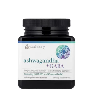 Ashwagandha + GABA Youtheory - Favorise le calme