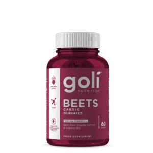 Beets Cardio Gummies Goli Nutrition | CoQ10 et Betterave