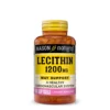 Mason Natural Lecithin 1200mg - Soutien du système cardiovasculaire.