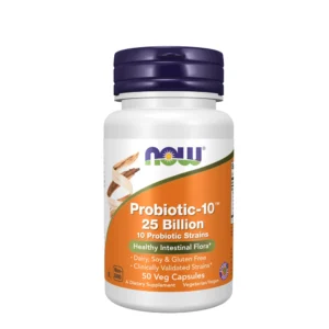 Probiotic-10™ 25 Billion Now Foods | Santé digestive