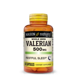 Valerian 500mg Mason Natural - relaxation et le repos nocturne