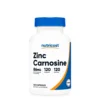 Zinc Carnosine Nutricost 86 mg | Santé Digestive
